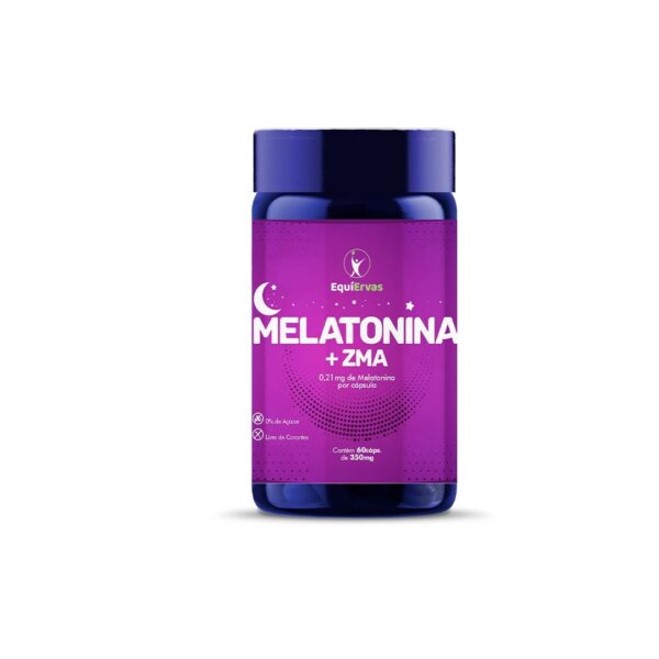 Melatonina + ZMA EquíErvas 60 Cápsulas